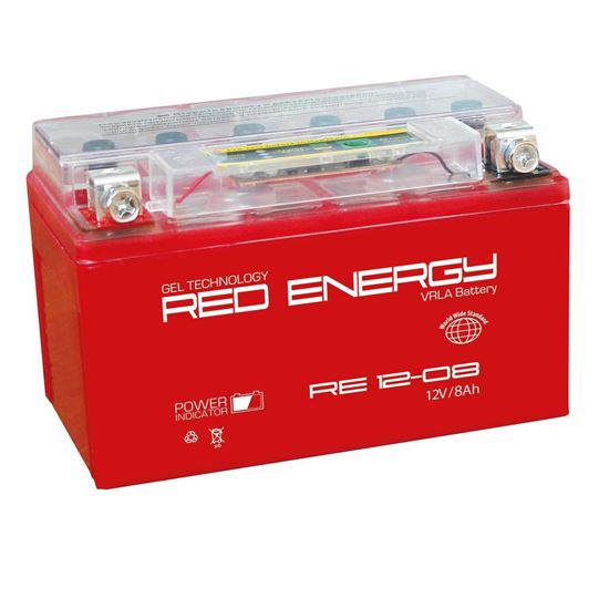 RE 1208 - аккумулятор Red Energy 8ah 12V  